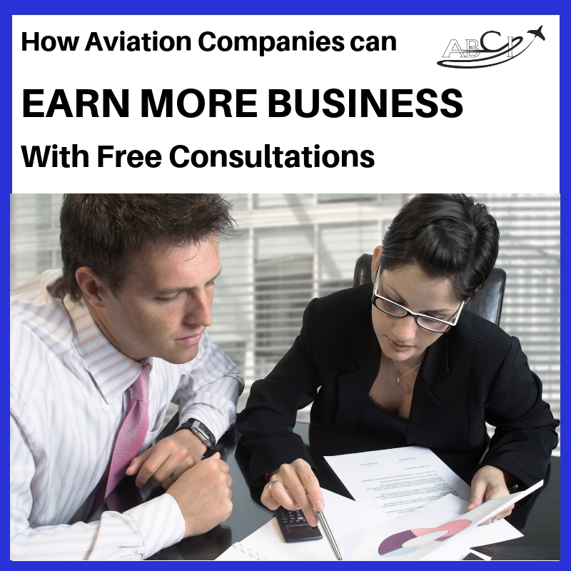 How aviation companies can earn more business with free consultations