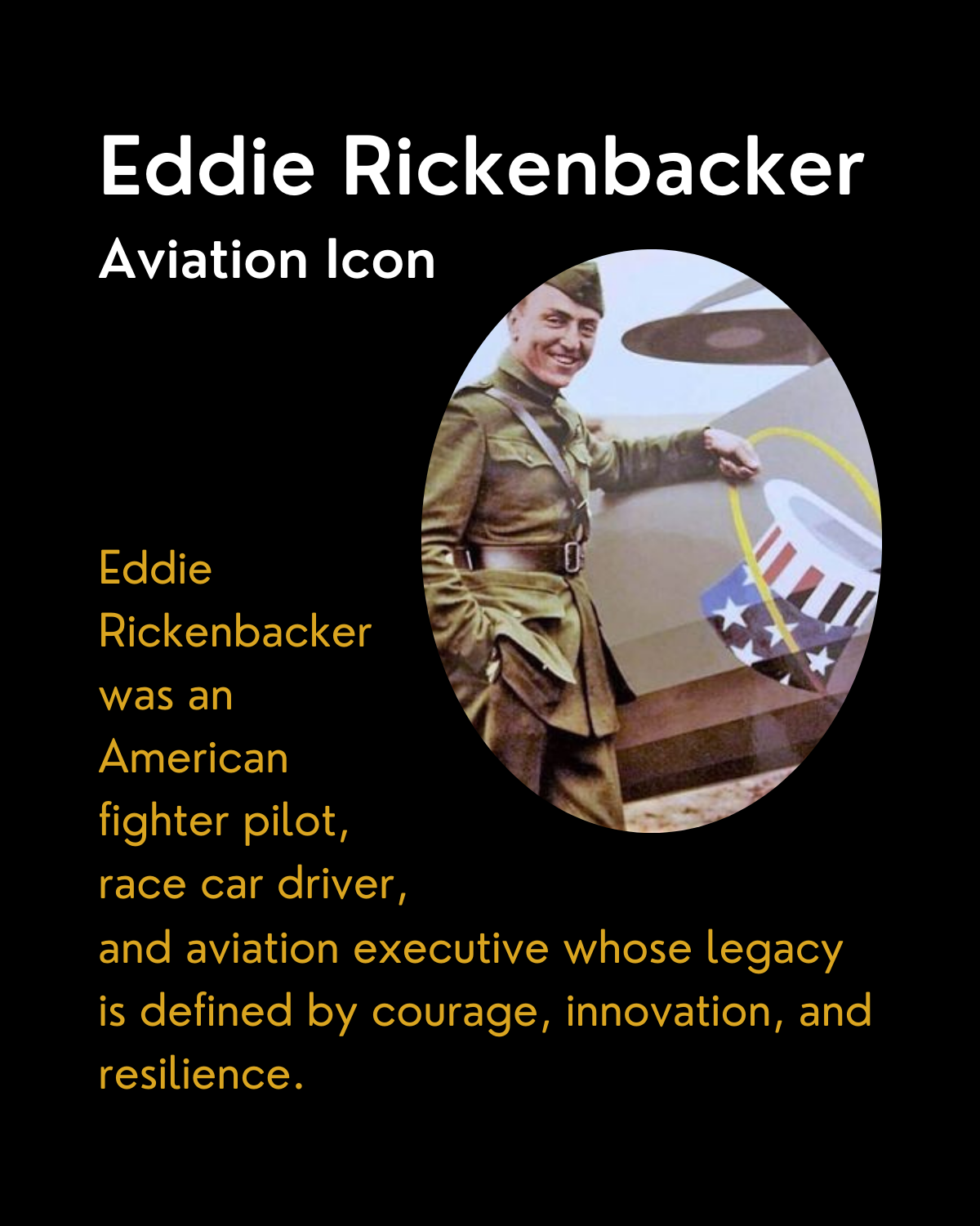 Fast Eddie Rickenbacker, master of personal branding